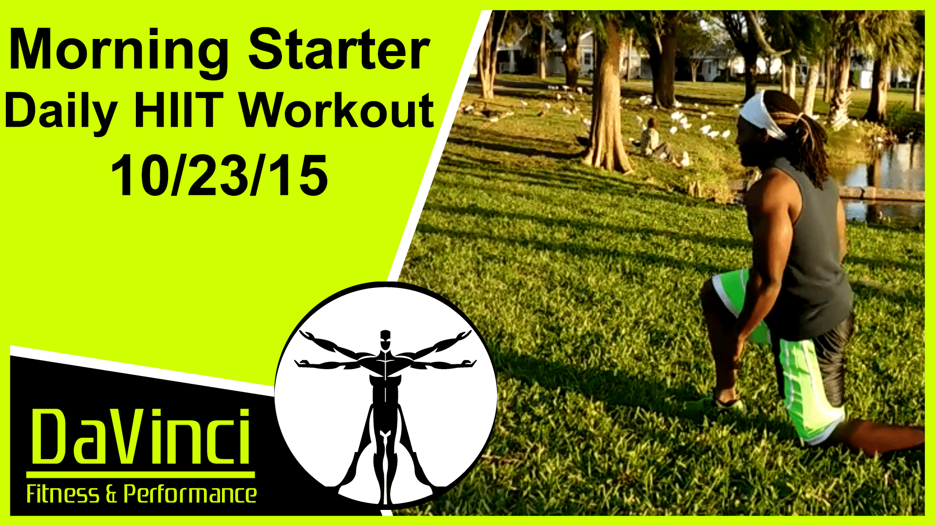 Morning Starter Daily HIIT workout