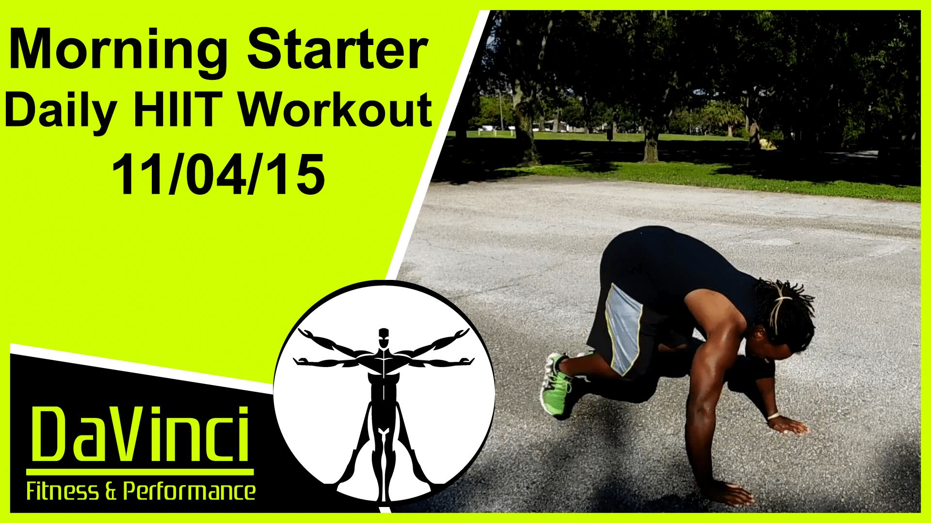 Morning Starter Daily HIIT workout