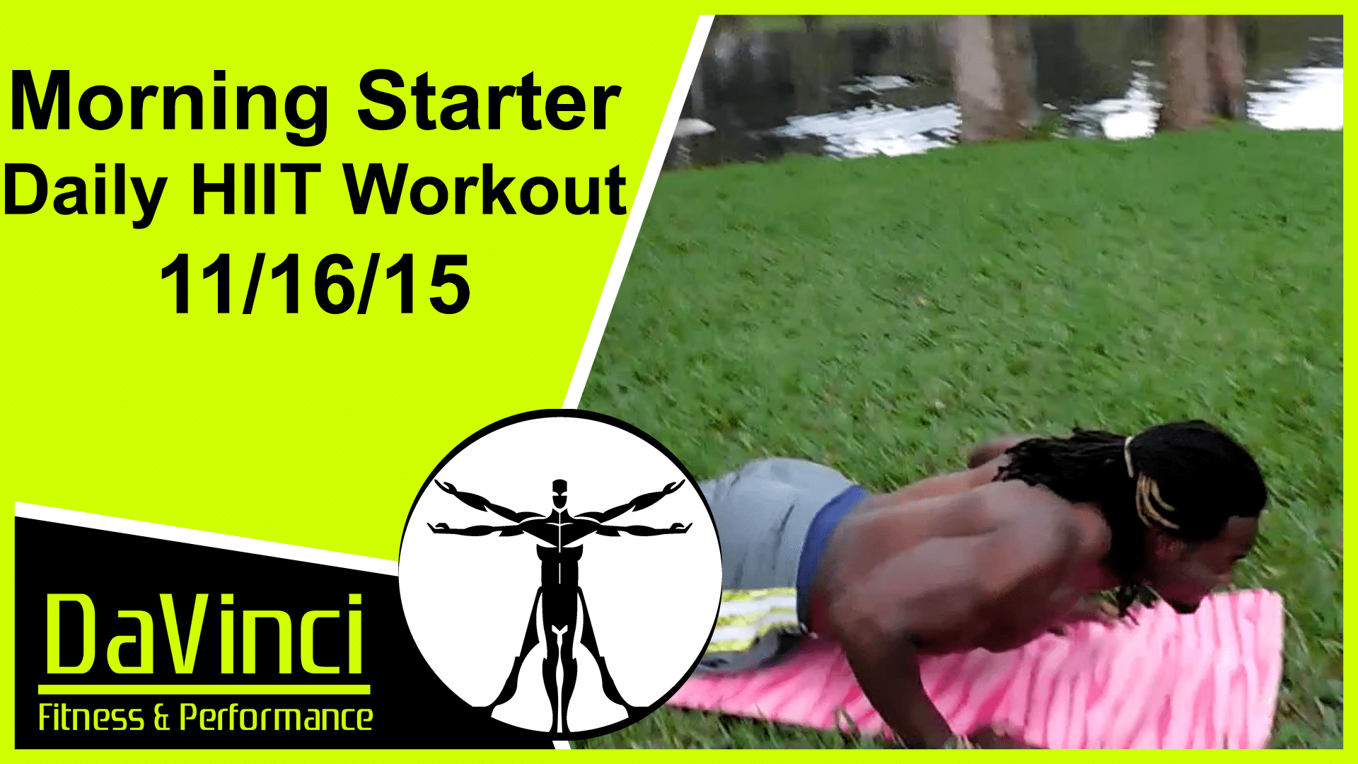 Morning Starter Daily HIIT workout